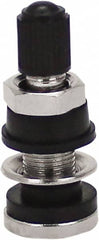Milton - Clamp-In Tubeless Tire Valve - For Rim Holes 5/8", Rim Holes .453 - Americas Industrial Supply