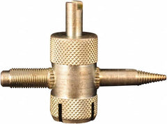 Milton - 4-Way Valve Tool - For Large Bore Tire Valves - Americas Industrial Supply