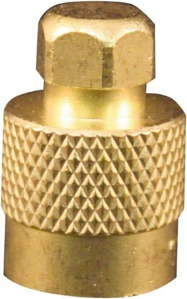 Milton - Screwdriver Type Valve Cap - For Large Bore Tire Valves - Americas Industrial Supply
