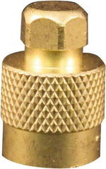 Milton - Screwdriver Type Valve Cap - For Large Bore Tire Valves - Americas Industrial Supply