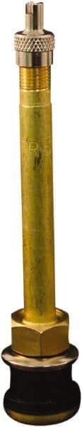 Milton - Clamp-In Tubeless Tire Valve - For Trucks, Buses - Americas Industrial Supply