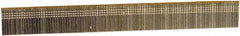Stanley Bostitch - 18 Gauge 0.05" Shank Diam 5/8" Long Brad Nails for Power Nailers - Steel, Bright Finish, Ring Shank, Straight Stick Adhesive Collation, Brad Head, Chisel Point - Americas Industrial Supply