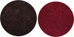 Norton - 3" Disc Diam, Aluminum Oxide Quick Change Disc - Type R Attaching System, Nonwoven, Maroon, Medium Grade, 18,000 RPM - Americas Industrial Supply