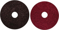 Norton - 5" Diam, Aluminum Oxide Hook & Loop Disc - Medium Grade, Nonwoven, Nylon Backing, - Americas Industrial Supply