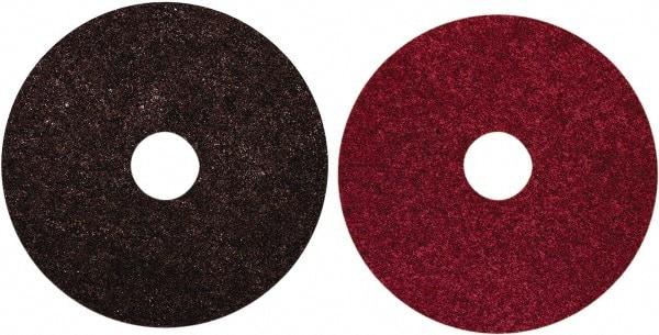 Norton - 4-1/2" Diam, Aluminum Oxide Hook & Loop Disc - Medium Grade, Nonwoven, Nylon Backing, - Americas Industrial Supply
