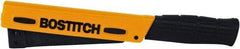 Stanley Bostitch - Manual Hammer Tacker - 1/4, 5/16, 3/8" Staples, 84 Lb Capacity, Yellow, Aluminum Die Cast - Americas Industrial Supply