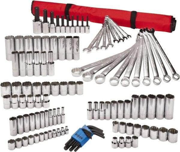 Proto - 111 Piece 3/8" Drive Master Tool Set - Comes in Top Chest - Americas Industrial Supply