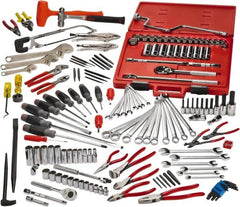 Proto - 157 Piece 3/8 & 1/2" Drive Master Tool Set - Comes in Top Chest - Americas Industrial Supply