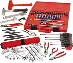 Proto - 77 Piece 3/8 & 1/2" Drive Master Tool Set - Comes in Tool Box - Americas Industrial Supply