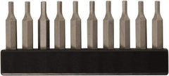 Wiha - Hex Screwdriver Bit - 4mm Drive, 28mm OAL - Americas Industrial Supply