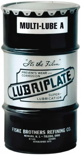 Lubriplate - 120 Lb Drum Calcium Extreme Pressure Grease - Beige, Extreme Pressure, 210°F Max Temp, NLGIG 2, - Americas Industrial Supply