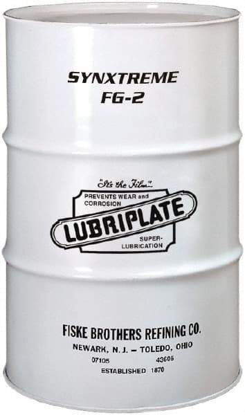 Lubriplate - 400 Lb Drum Calcium Extreme Pressure Grease - Tan, Extreme Pressure, Food Grade & High/Low Temperature, 450°F Max Temp, NLGIG 2, - Americas Industrial Supply