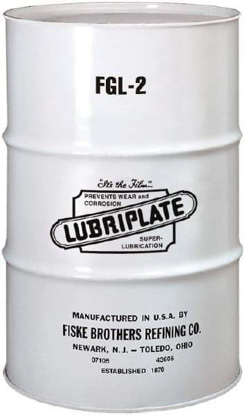 Lubriplate - 400 Lb Drum Aluminum General Purpose Grease - White, Food Grade, 400°F Max Temp, NLGIG 2, - Americas Industrial Supply