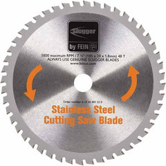 Fein - Wet & Dry-Cut Saw Blades Blade Diameter (Inch): 7-1/4 Blade Material: Carbide-Tipped - Americas Industrial Supply