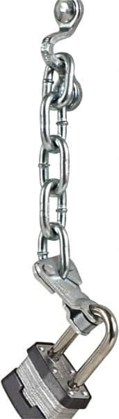 Sav-Lok - Chain Assembly - For Use with Padlocks with Shackles up to 9/32" - Americas Industrial Supply