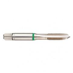 M20x2.5 6H 4-Flute Cobalt Green Ring Spiral Point Plug Tap-Bright - Americas Industrial Supply