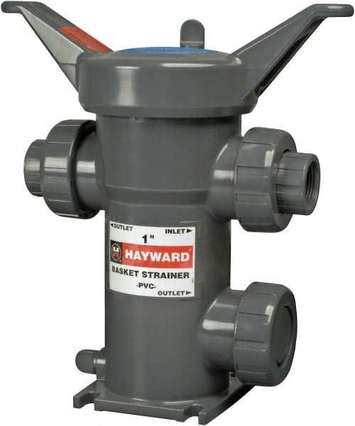 Hayward - 1" Hose, Simplex Basket Strainer - PVC - Americas Industrial Supply