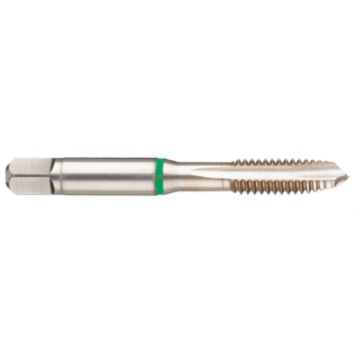 ‎10-24 3FL 2B Cobalt Spiral Point Plug Green Ring Tap-Bright Finish - Americas Industrial Supply