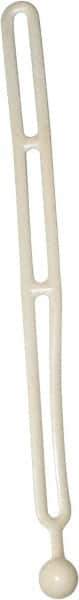 NoMarr - Light Duty Tie Down with Ball End - 16" OAL, White - Americas Industrial Supply