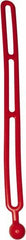 NoMarr - Light Duty Tie Down with Ball End - 16" OAL, Red - Americas Industrial Supply