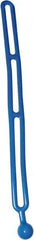 NoMarr - Light Duty Tie Down with Ball End - 16" OAL, Blue - Americas Industrial Supply