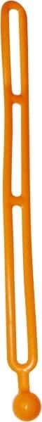 NoMarr - Light Duty Tie Down with Ball End - 16" OAL, Orange - Americas Industrial Supply