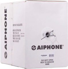 Aiphone - 16 AWG, 2 Wire, 1,000' OAL Unshielded Automation & Communication Cable - Polyethylene Insulation, 0.05" OD - Americas Industrial Supply