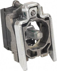 Schneider Electric - 110-120 VAC at 50/60 Hz Green Lens LED Indicating Light - Screw Connector, Electromagnetic Field Resistant, Electrostatic Discharge Resistant, Shock Resistant, Vibration Resistant - Americas Industrial Supply