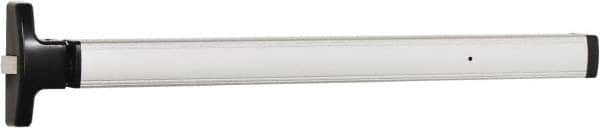 Falcon - 2' 6" to 3' 4-1/2" Door Width Rim Exit Device - Anodized Aluminum Finish - Americas Industrial Supply