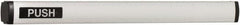 Falcon - 2' 1-3/4" to 3' 4-1/2" Door Width Concealed Vertical Rod Push Bar - Anodized Aluminum Finish - Americas Industrial Supply
