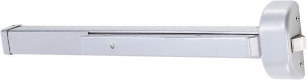 Arrow Lock - 2' 8" to 3' Door Width Rim Exit Device - Aluminum Finish - Americas Industrial Supply