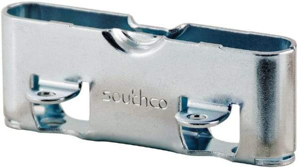 Made in USA - 1-1/4" Long x 1.63" Wide x 3.38" High, Draw Latch - Zinc Plated Steel, with Plain Steel Finish - Americas Industrial Supply