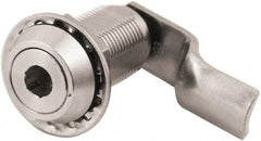 Made in USA - 2.1" Long x 1.14" Wide x 1/4" High, Compression Latch - 316 Stainless Steel, with Stainless Steel Finish - Americas Industrial Supply
