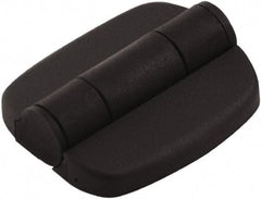 Made in USA - 1.91" Long x 1.73" Wide, Detent Hinge - Nylon, Black Finish - Americas Industrial Supply