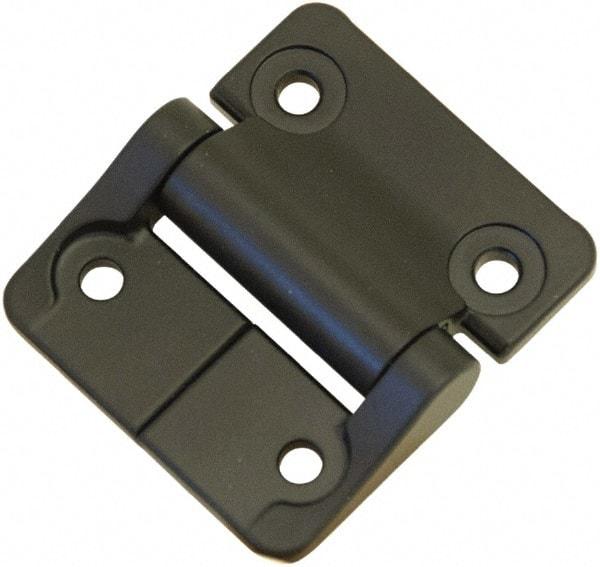 Value Collection - 2-1/4" Long x 2" Wide, Heavy Duty Hinge - Zinc, Black Finish - Americas Industrial Supply