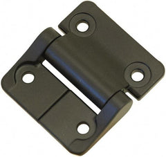 Value Collection - 2-1/4" Long x 2" Wide, Heavy Duty Hinge - Zinc, Black Finish - Americas Industrial Supply