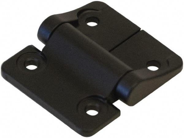 Value Collection - 2-1/4" Long x 2" Wide, Heavy Duty Hinge - Zinc, Black Finish - Americas Industrial Supply