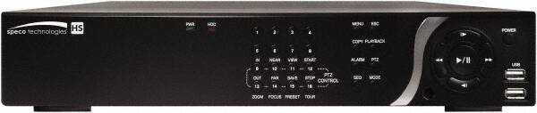 Speco - Security Camera Recorders Type: 8 Channel Digital Video Recorder with 2 TB Hard Drive Hard Drive Size: 2 TB - Americas Industrial Supply