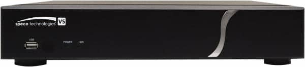 Speco - Security Camera Recorders Type: 8 Channel Digital Video Recorder with 4 TB Hard Drive Hard Drive Size: 4 TB - Americas Industrial Supply