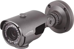 Speco - Indoor and Outdoor Variable Focal Lens Infrared Bullet Camera - 2.8-12mm Lens, 700 Resolution Line, 8.27 Inch Long x 3.94 Inch High x 3.94 Inch Wide, Color Image - Americas Industrial Supply