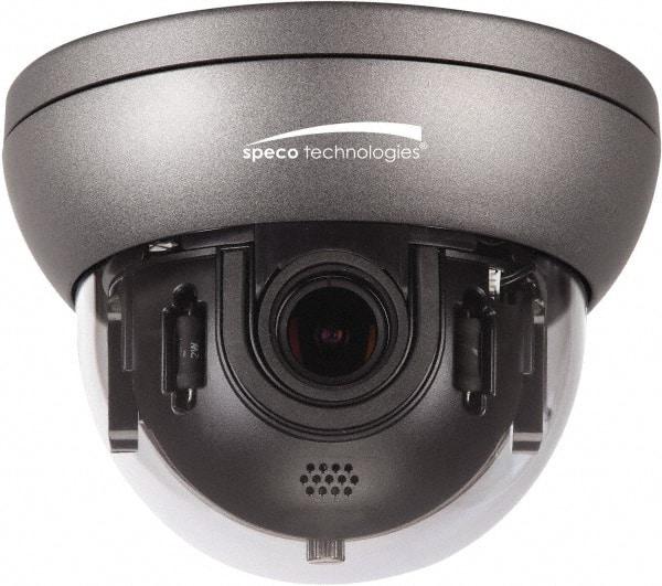 Speco - Indoor and Outdoor Variable Focal Lens Dome Camera - 2.8-12mm Lens, 700 Resolution Line, 5.12 Inch Diameter, 3.94 Inch High, Color Image - Americas Industrial Supply