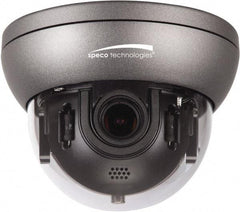 Speco - Indoor and Outdoor Variable Focal Lens Dome Camera - 2.8-12mm Lens, 700 Resolution Line, 5.12 Inch Diameter, 3.94 Inch High, Color Image - Americas Industrial Supply