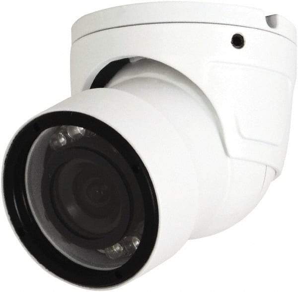 Speco - Indoor and Outdoor Infrared Turret Camera - 2.8-12mm Lens, 700 Resolution Line, 2.09 Inch Diameter, 1.49 Inch High, Color Image - Americas Industrial Supply