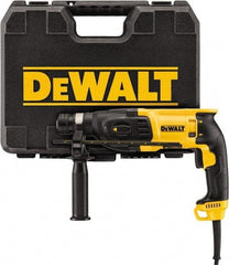 DeWALT - 120 Volt 1" SDS Chuck Electric Rotary Hammer - 0 to 5,500 BPM, 0 to 1,500 RPM, Reversible - Americas Industrial Supply