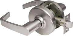 Corbin Russwin - Passage Lever Lockset - 2-3/4" Back Set, Steel, Brushed Chrome Finish - Americas Industrial Supply