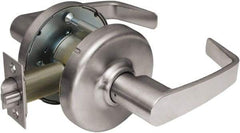 Corbin Russwin - Passage Lever Lockset - 2-3/4" Back Set, Steel, Brushed Chrome Finish - Americas Industrial Supply