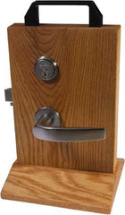 Sargent - Classroom Lever Lockset - 2-3/4" Back Set, Steel, Brushed Chrome Finish - Americas Industrial Supply