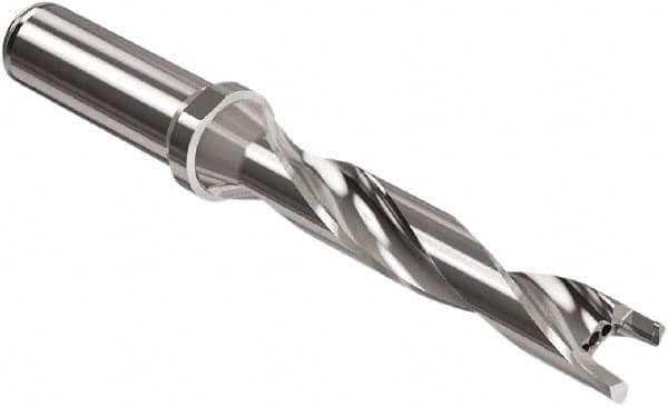 Seco - Crownloc Plus Series, 17 Head Connection, 5xD, 3/4" Shank Diam, Drill Body - 118.6mm Body to Flange Length, SD405 Toolholder, 17mm Nose Diam, 4" Flute Length - Americas Industrial Supply