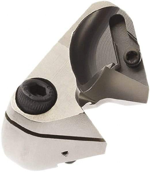 Seco - Series Crownloc Plus, 12.5mm ID, 40mm Overall Diam, 20mm OAL Drilling Chamfer Ring - VCGX090202 Insert, 45° Chamfer, 2 Inserts - Americas Industrial Supply