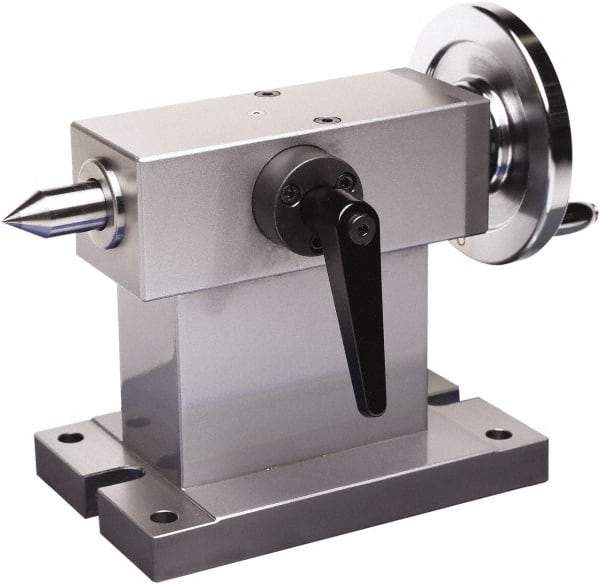 Samchully - Lathe Tailstock - For Use with S-200 Rotary Tables - Americas Industrial Supply